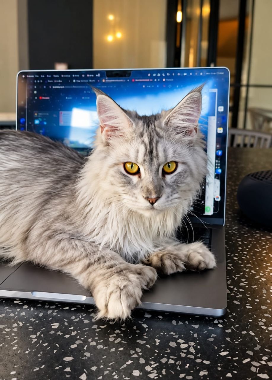 04 Gato Mainecoon New